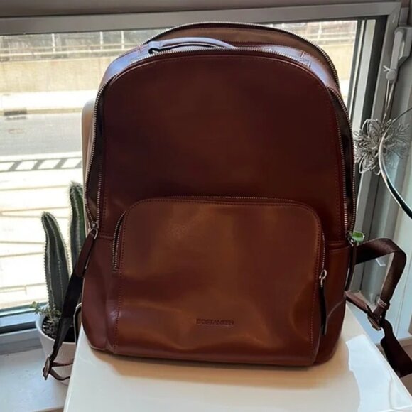 Bostanten leather backpack - Picture 1 of 8